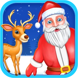 Santa's Christmas day icon